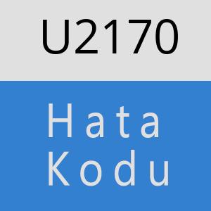 U2170 hatasi