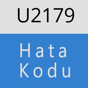 U2179 hatasi