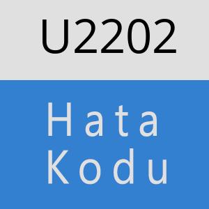 U2202 hatasi