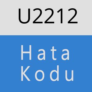U2212 hatasi