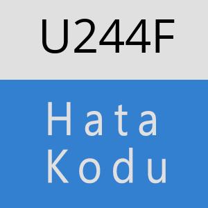 U244F hatasi