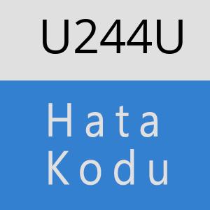 U244U hatasi