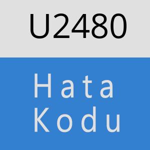 U2480 hatasi