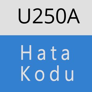 U250A hatasi