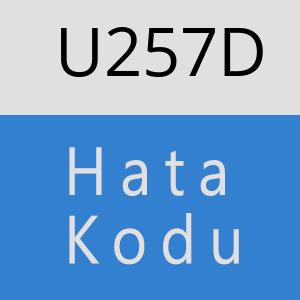 U257D hatasi