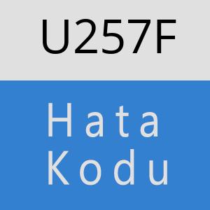 U257F hatasi