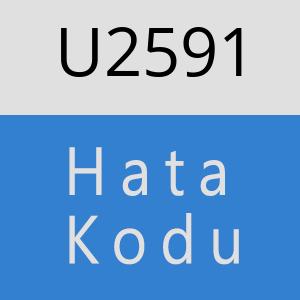 U2591 hatasi