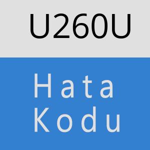 U260U hatasi