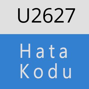 U2627 hatasi