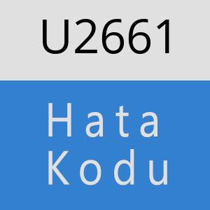 U2661 hatasi