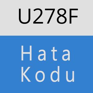 U278F hatasi