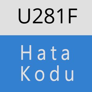U281F hatasi