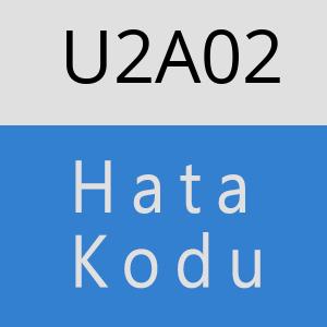 U2A02 hatasi