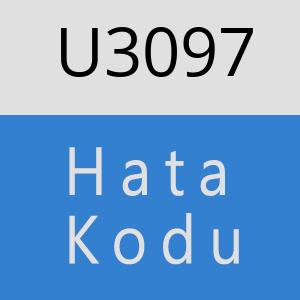 U3097 hatasi