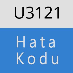 U3121 hatasi