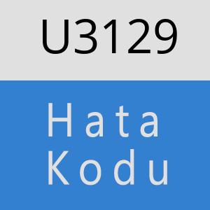 U3129 hatasi