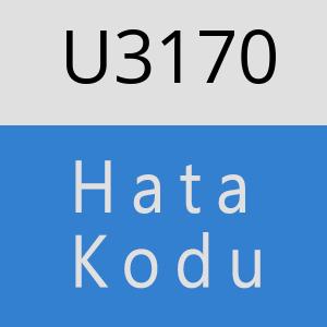 U3170 hatasi