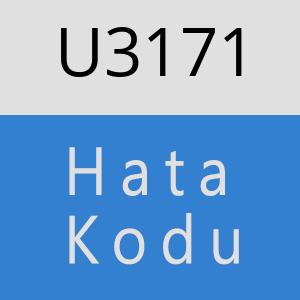 U3171 hatasi