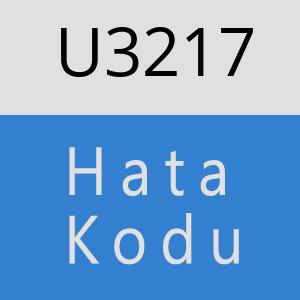 U3217 hatasi