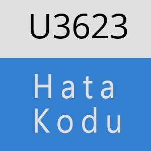 U3623 hatasi