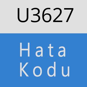 U3627 hatasi